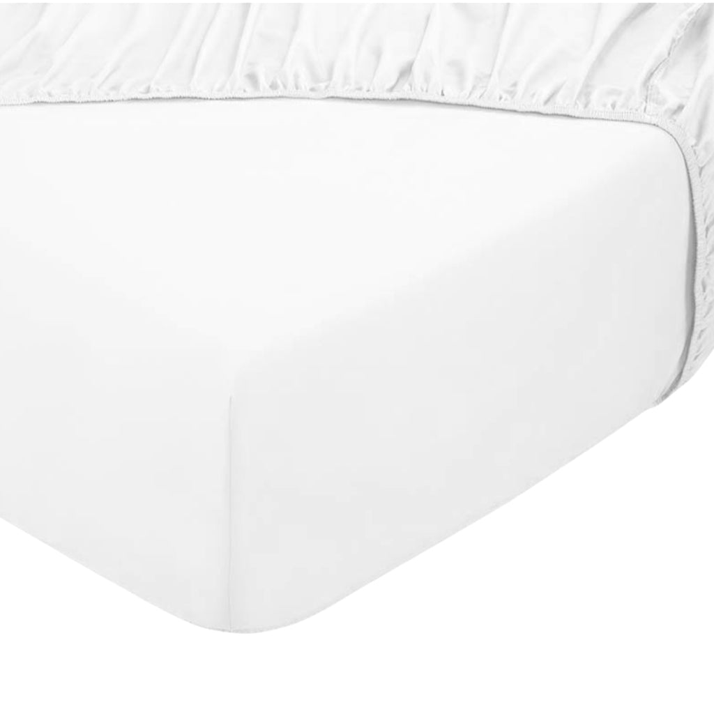 Split Topper Molton Stretch - Wit - Bedworld B.V.